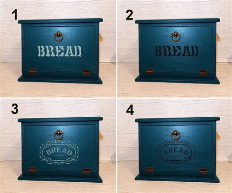 Teal Bread Box 